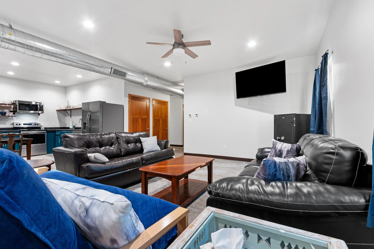 family room of house